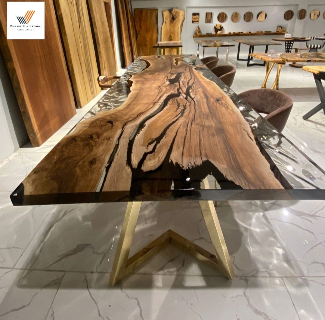 Custom Live Edge / Dining Table / Kitchen Table / Handmade Etsy