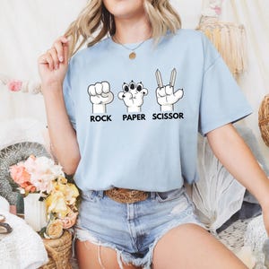 おもしろじゃんけんシャツ - かわいい動物の足爪Tシャツ、彼または彼女への漫画風ゲーマーギフト、皮肉なユーモアトップAA67