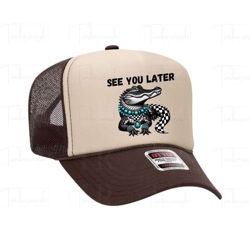 Alligator Hat Etsy