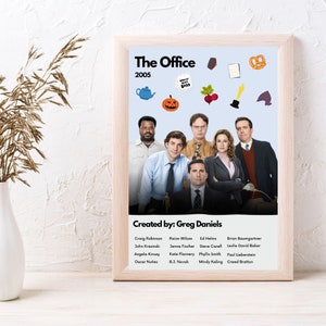 Vintage Style The Office TV Series 8x10 Print