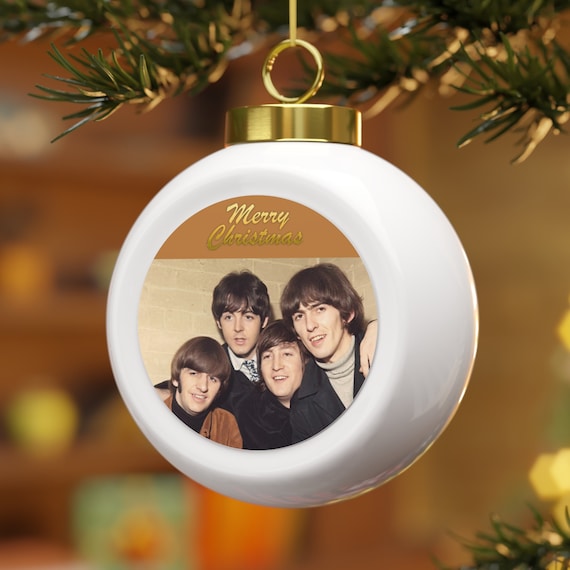 The Beatles 1964 Ceramic Christmas Ornament Will Rock Your Holiday