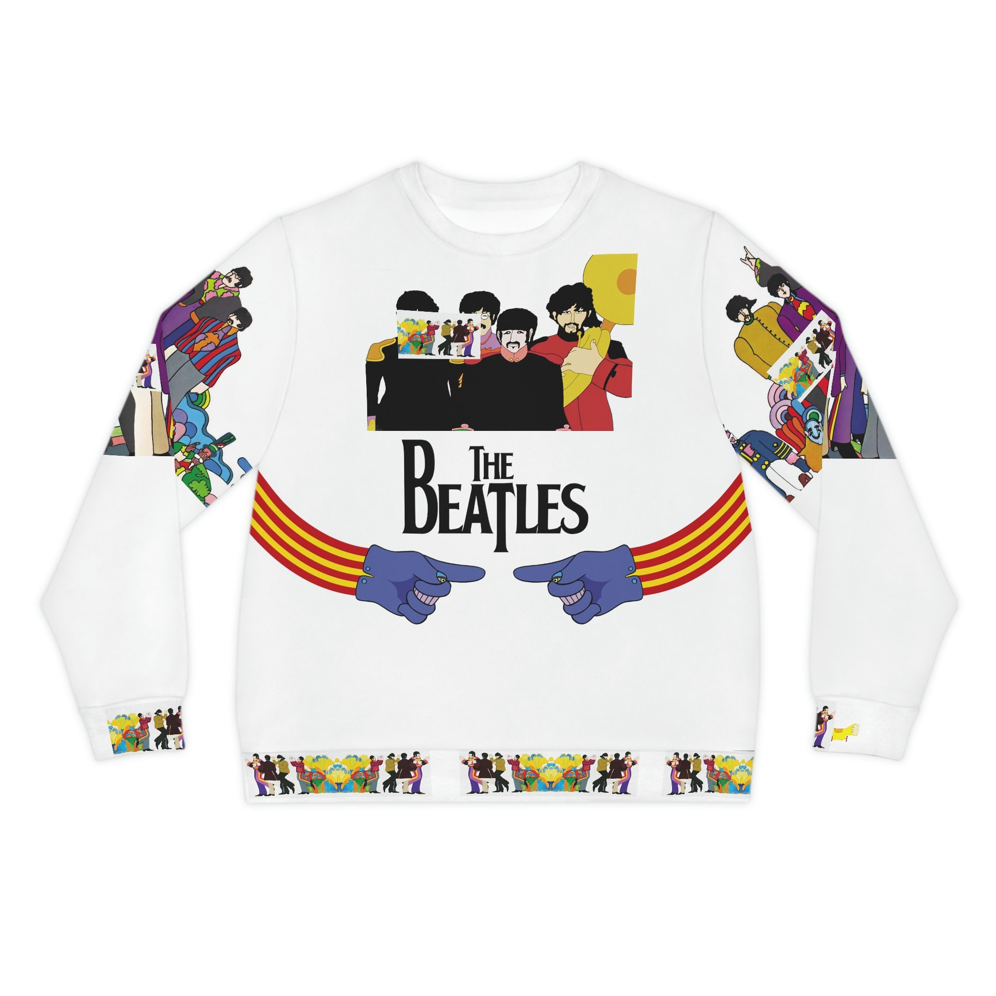 【HI FI FNK】Beatles Washed Longsleeve Tracklisting Longsleeve - The Beatles Official Store