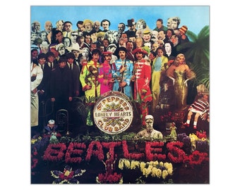 ビートルズ - サージェント・ペパーズ ポスター (24x24) - Etsy 日本