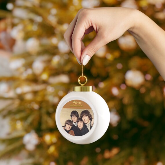 The Beatles 1964 Ceramic Christmas Ornament Will Rock Your Holiday