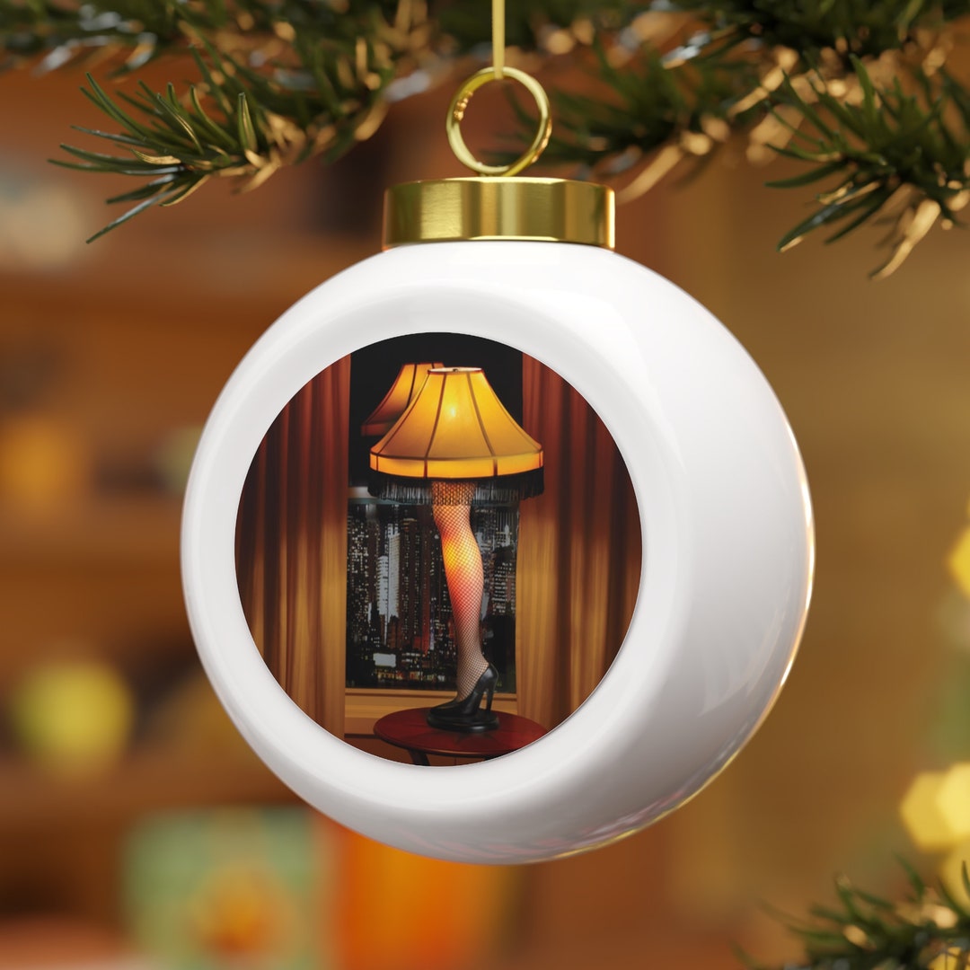 The Christmas Story Leg Lamp Ornament Humorous Holiday Decor Etsy
