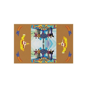 The Beatles In Pepperland Outdoor Rug - 3 Sizes To Choose From