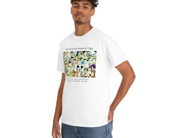 The Disneyland Memorial Orgy Unisex T-shirt With Front and Back