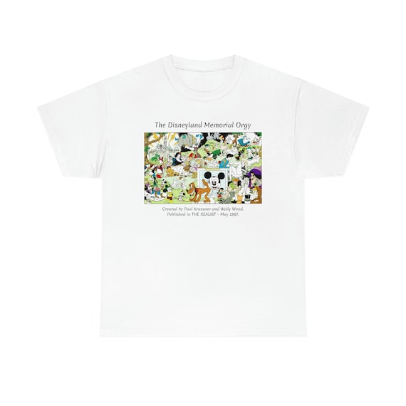 Disneyland memorial orgy Tシャツ ヴィンテージ The Disneyland Memorial Orgy Unisex T-shirt With Front and Back