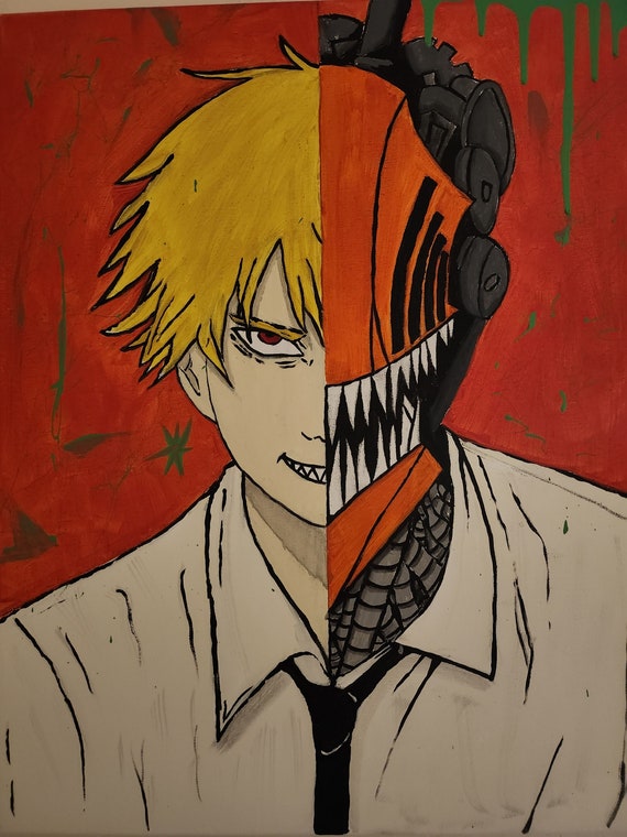 Chainsaw Man/ Denji Painting