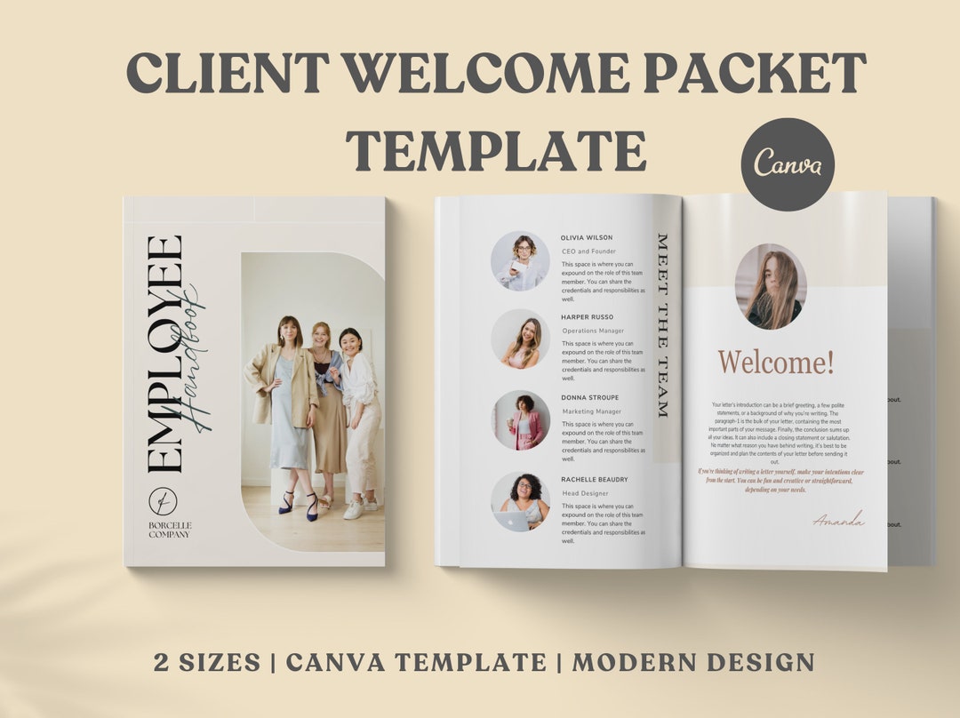 Client Welcome Packet Template new Client Service Guide Virtual ...