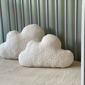 Boucle Cloud Cushion| Personalised | Boucle Cushion | Nursery Decor