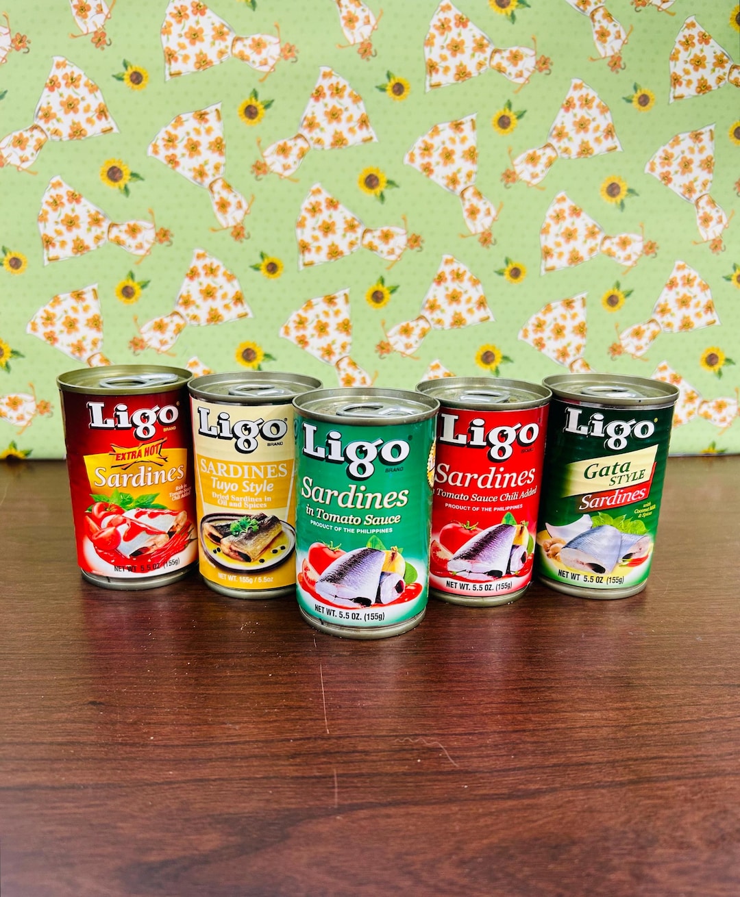 Ligo Sardines Variety Pack: Filipino Ready-to-eat Canned Fish - Etsy