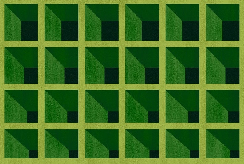 Retro Green High Quality Rug Large Area Carpets for Home Etsy