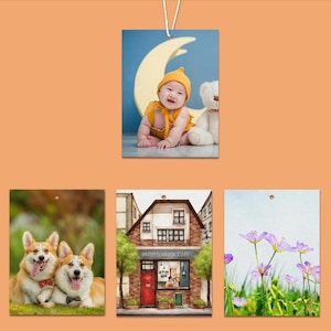 Custom photo air refreshers.