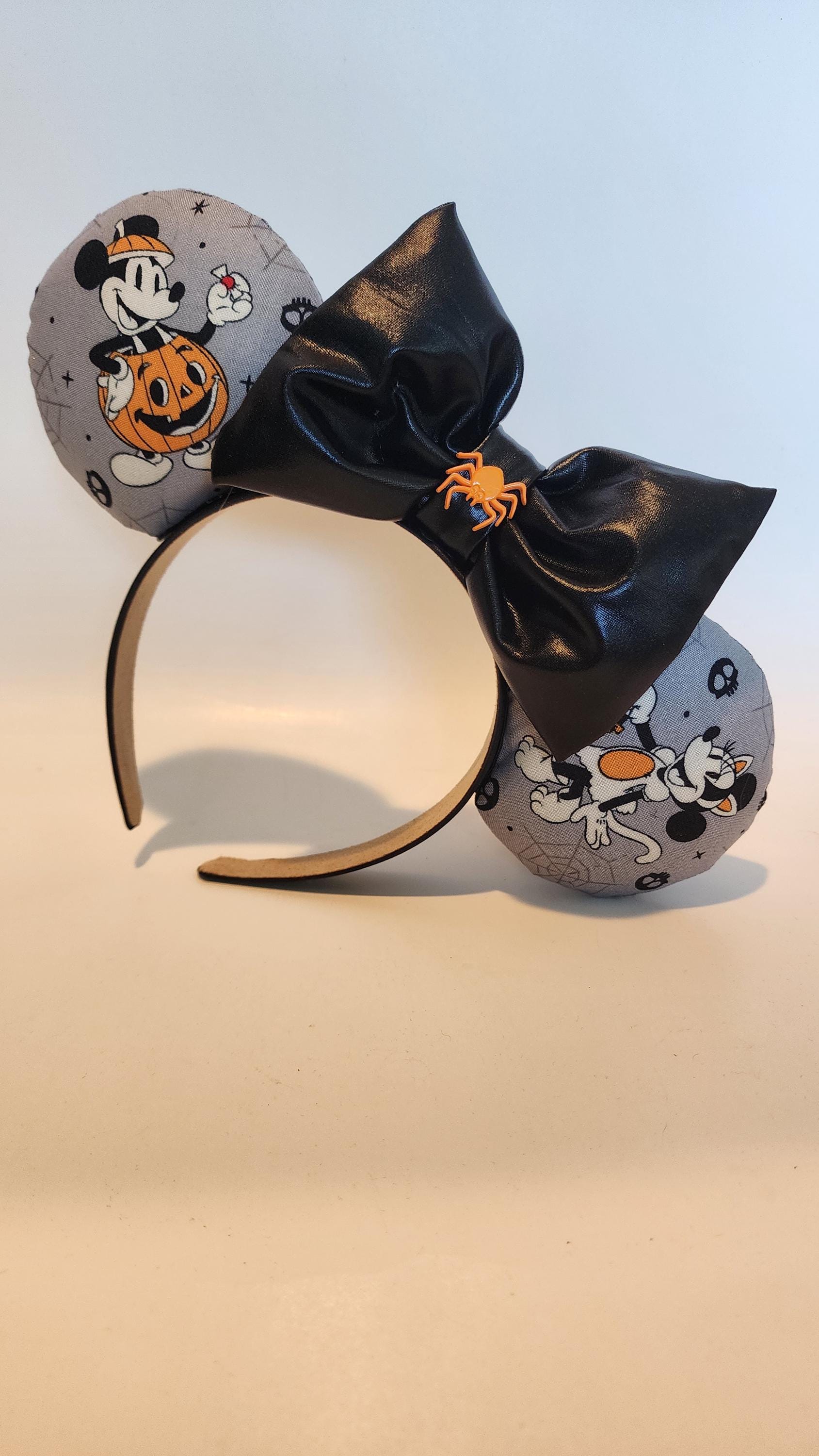 Halloween Mickey and Minnie inspired ears!