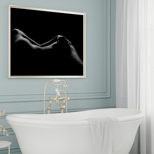 Tasteful Nude Bathroom Art Etsy Tasteful Nude Bathroom Art Etsy