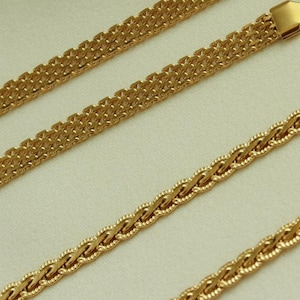 Gold Vintage Choker Necklace Women, Vintage Celine Necklace, Choker Necklace Gold, Vintage Necklace, Chain Necklace Gold,Bridesmaid Necklace