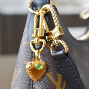 Taschenanhänger, Auto-Schlüsselanhänger, Frauen-Taschenzubehör Geschenk, mehrere Anhänger, Halter Ring Luxus Gold Taschenanhänger Schlüsselhalter Geldbörse Halter Charm Her