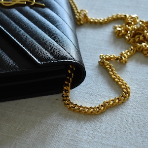 Accesorios de cadena para bolsos, correas de cadena para bolsos, correas de cadena para monederos, cadena para billetera, dije de cadena, accesorios para bolsos de mujer, llavero para ella