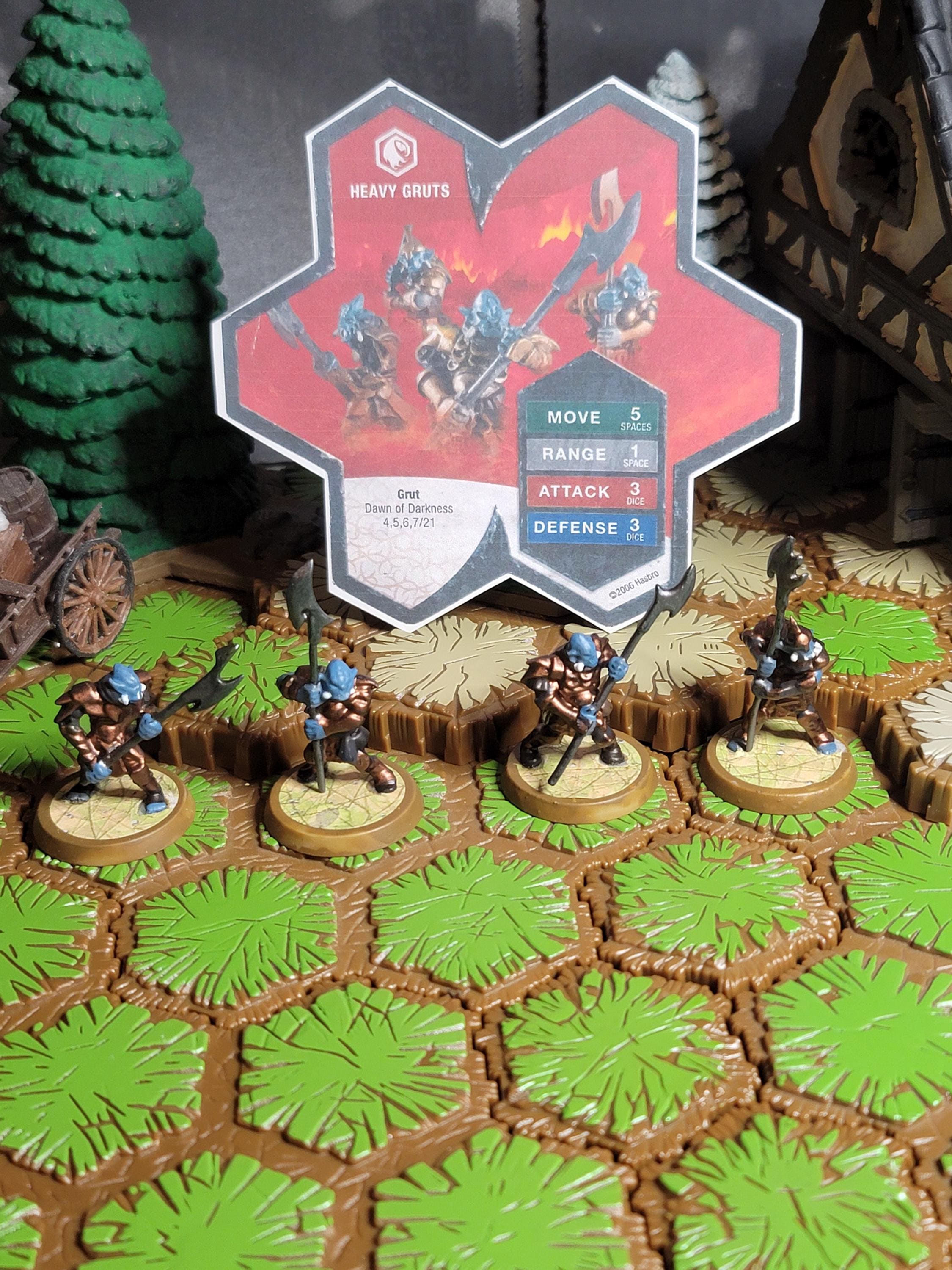 Figurine HeroScape Moltenclaw - Utgar - Hasbro D&D - Collection