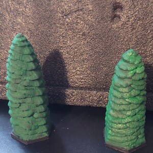 Heroscape Evergreen Tree 5-pack - 2 Sizes Included (custom) - Etsy