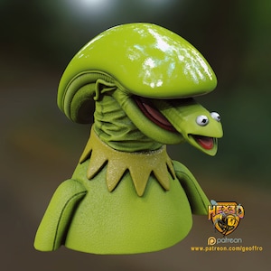Kermit the frog Xenomorph