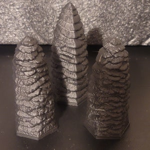 Heroscape Evergreen Tree 5-pack - 2 Sizes Included (custom) - Etsy