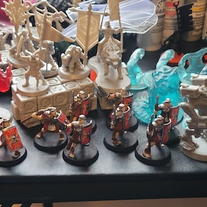 Heroscape Units and Heroes, All Officials and Customs are available