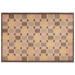 Handwoven Kilim Wool Rug: Scandinavian Modern Flatweave, 6x9