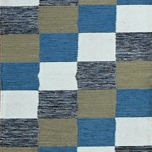 8x10ft Handmade Kilim Rug, Handwoven Area Rug, Woven Vintage Rug, Kilim Dhurrie Rug, Jute Wool Rug, Traditional Indian Flatweave Wool Rug
