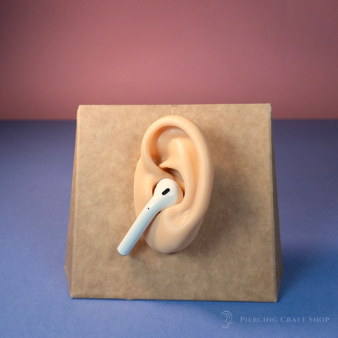 HQ Silicone Ears, Ears Displays for Jewellery and Acupuncture, Silicone ...