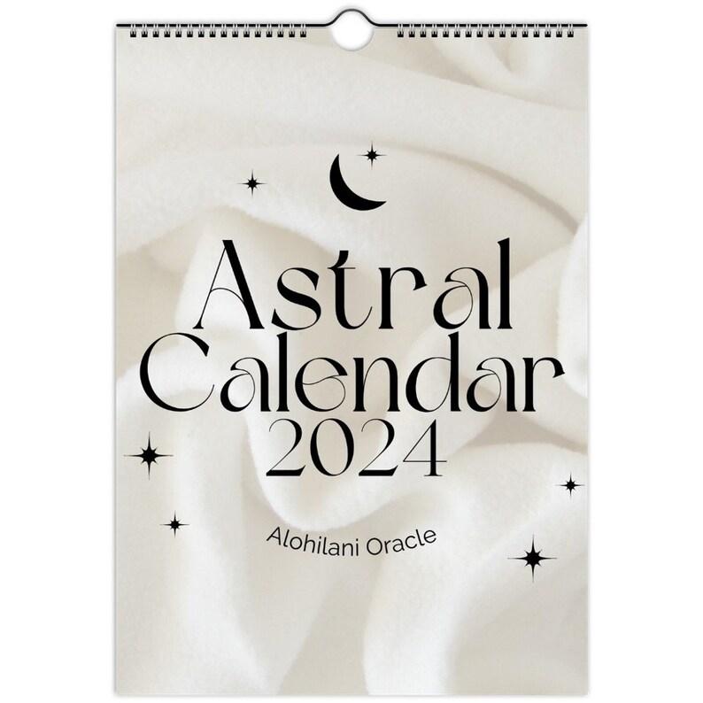 Alohilani Oracle's Astral Calendar 2024 Affirmations Etsy