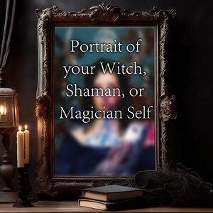 Custom-Made Portrait of your Witch / Shaman / Magician Self | Activate your Psychic Powers | Sigil Magic for Beginner Witch
