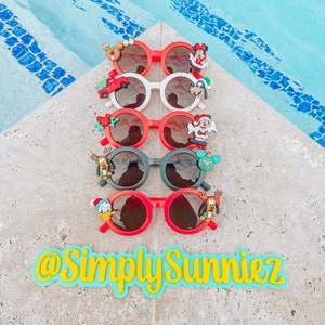 Disney Sunglasses | Disney Christmas Sunnies | Kids Sunglasses | Christmas Sunglasses | Christmas Toddler | Christmas Sunnies