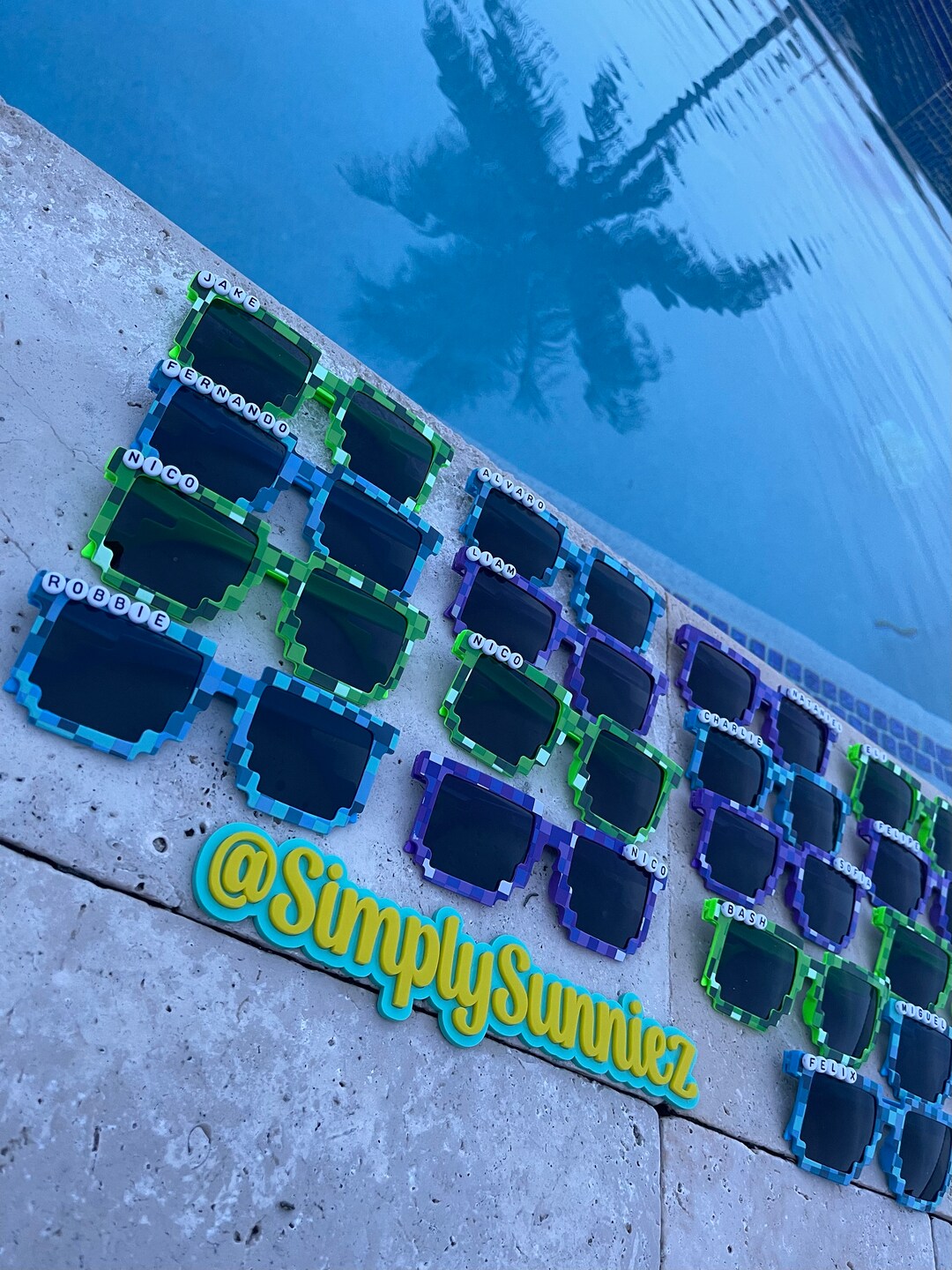 Roblox Party Favor Party Favor Glasses Roblox Sunglasses Custom