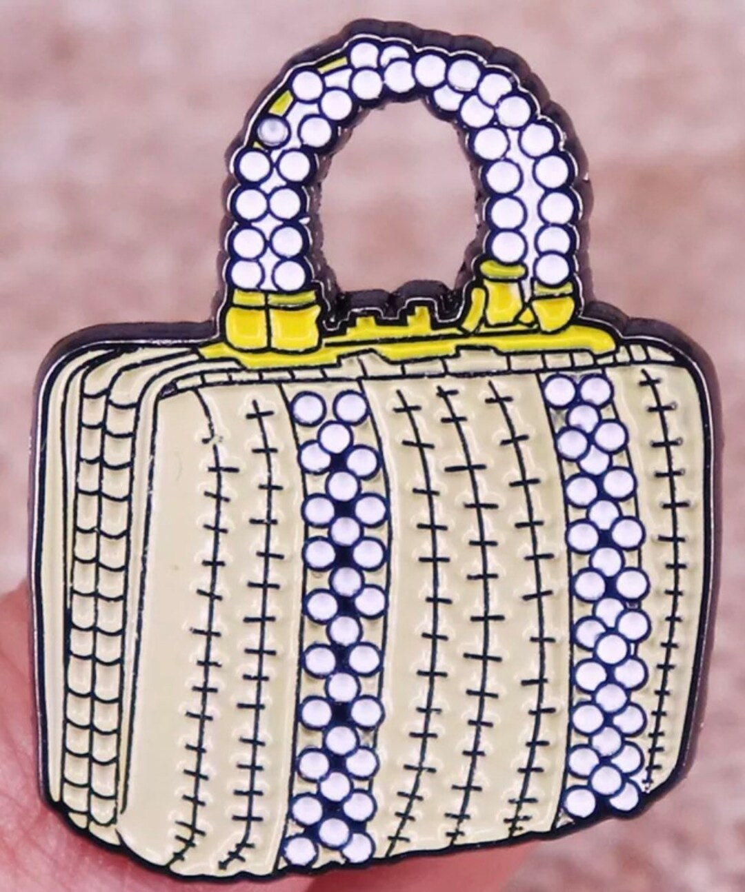 Golden Girls Sophia Petrillo Wicker Purse Handbag Enamel Pin / Etsy