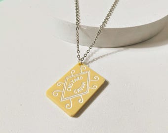 Custard Cream Necklace