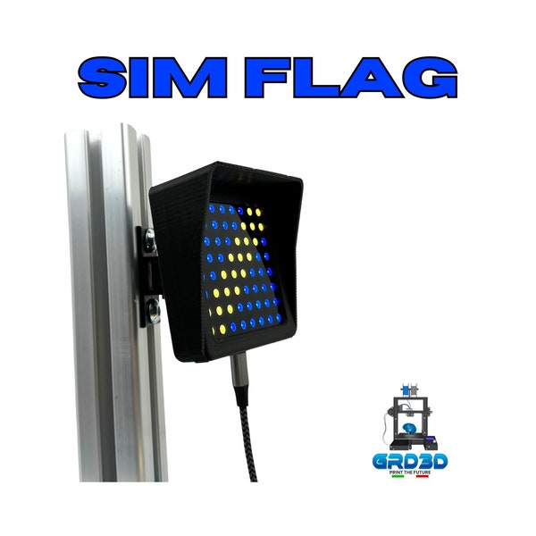 Racing Sim iFlag, Gear indicator, Flag display and Spotter V2