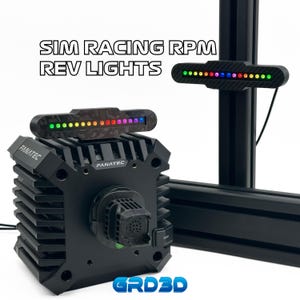 Sim Racing RPM Rev Lights, 16 rgb led, Plug & Play