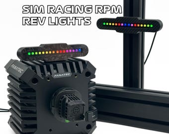 Sim Racing RPM Rev Lights, 16 rgb led, Plug & Play