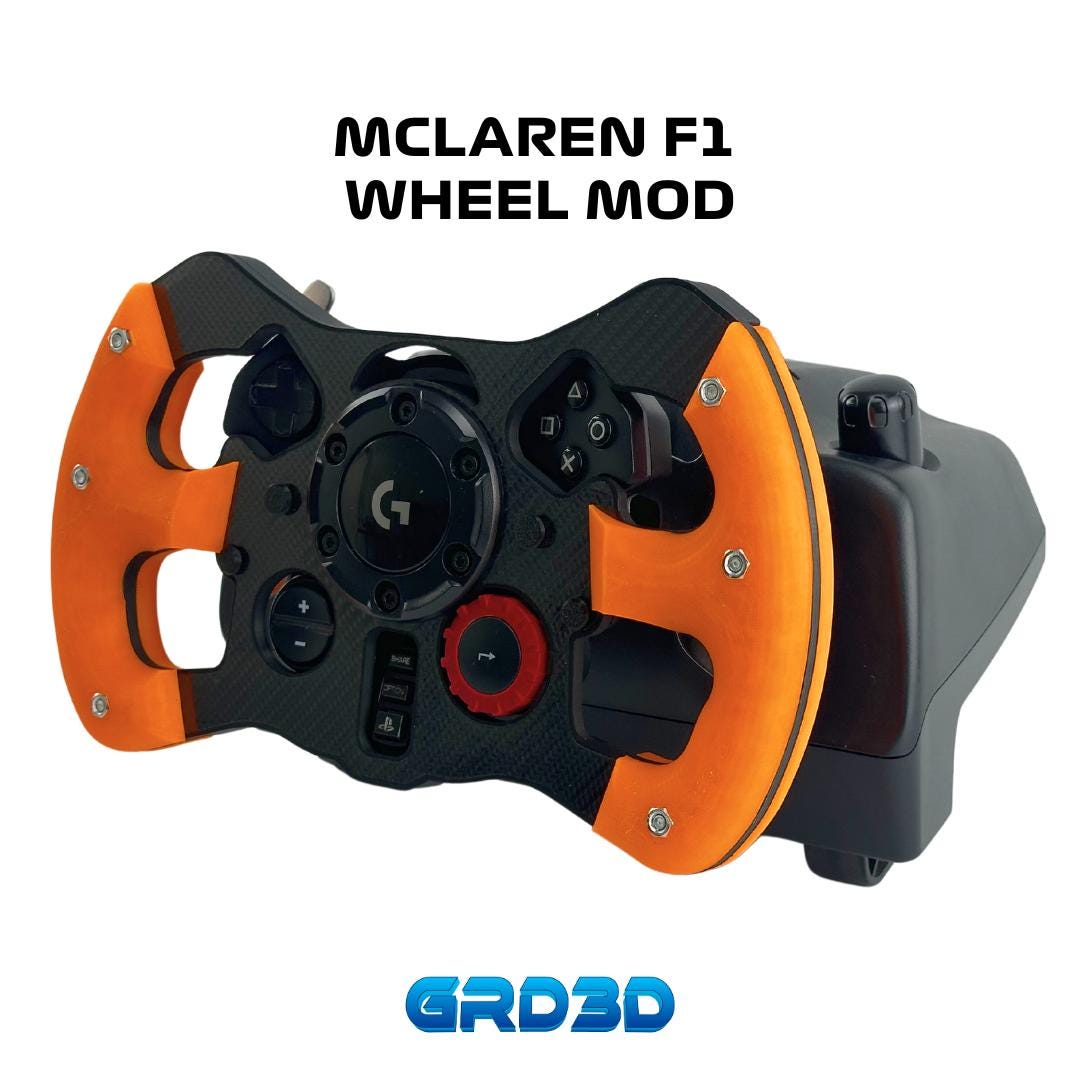 F1 Open Wheel Mod for Logitech G29 & G923 Mclaren Version - Etsy