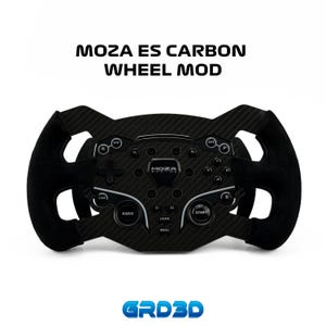 Moza ES用カーボンファイバーF1オープンホイールMOD
