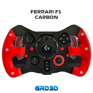 Mod de volante abierto F1 para Logitech G29 y G923 Ferrari F1 Edition