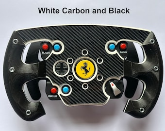 White Version F1 Open Wheel Mod for Thrustmaster GTE