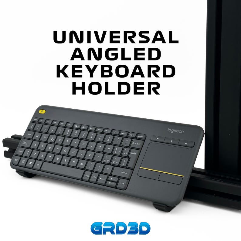 Universal Keyboard Holder | 45 Angled | 4040 & 4080 Profile Mount - Etsy