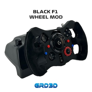 F1 Open Wheel Mod for Logitech G29 & G923 Black