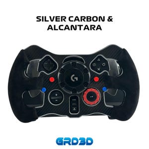 F1 Open Wheel Mod for Logitech G29 & G923 silver Edition