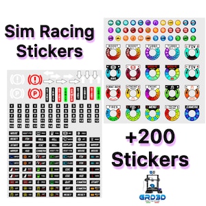 Sim racing decals -  France