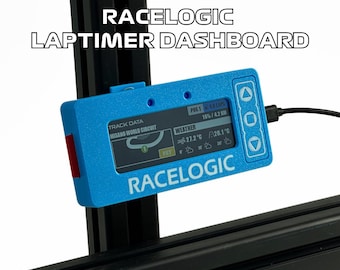 Cronómetro de vueltas GRD3D Racelogic: pantalla táctil de 4”