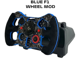 F1 Open Wheel Mod for Logitech G29 & G923 Blue Version
